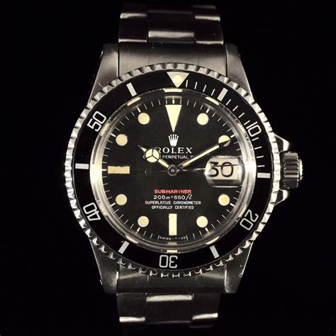 rolex submariner red|rolex 1680 red submariner years.